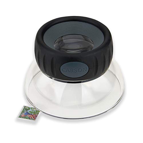 Carson LumiLoupe Plus 5.5X Power Stand Loupe Magnifier with Dual Lens Focusing System (LO-06) - Image 4