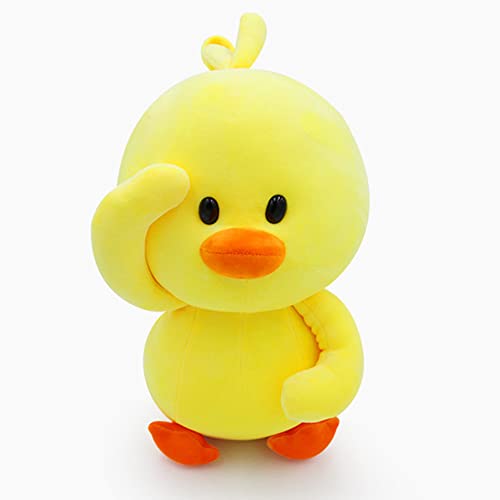 NatureMan Plush Duck Stuffed Animal Soft Yellow Duckling Duckie Stuff Toys Cute Dancing Little Yellow Duck Plush ToyFunny Gifts for Kids 11inch - Image 1