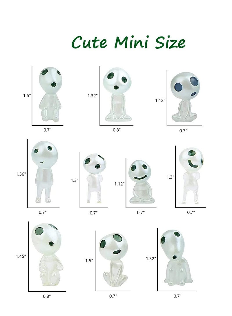 Miniature Fairy Garden Glow Tree Accessories for Outdoor Patio Lawn Decoration 20PCS - Image 4