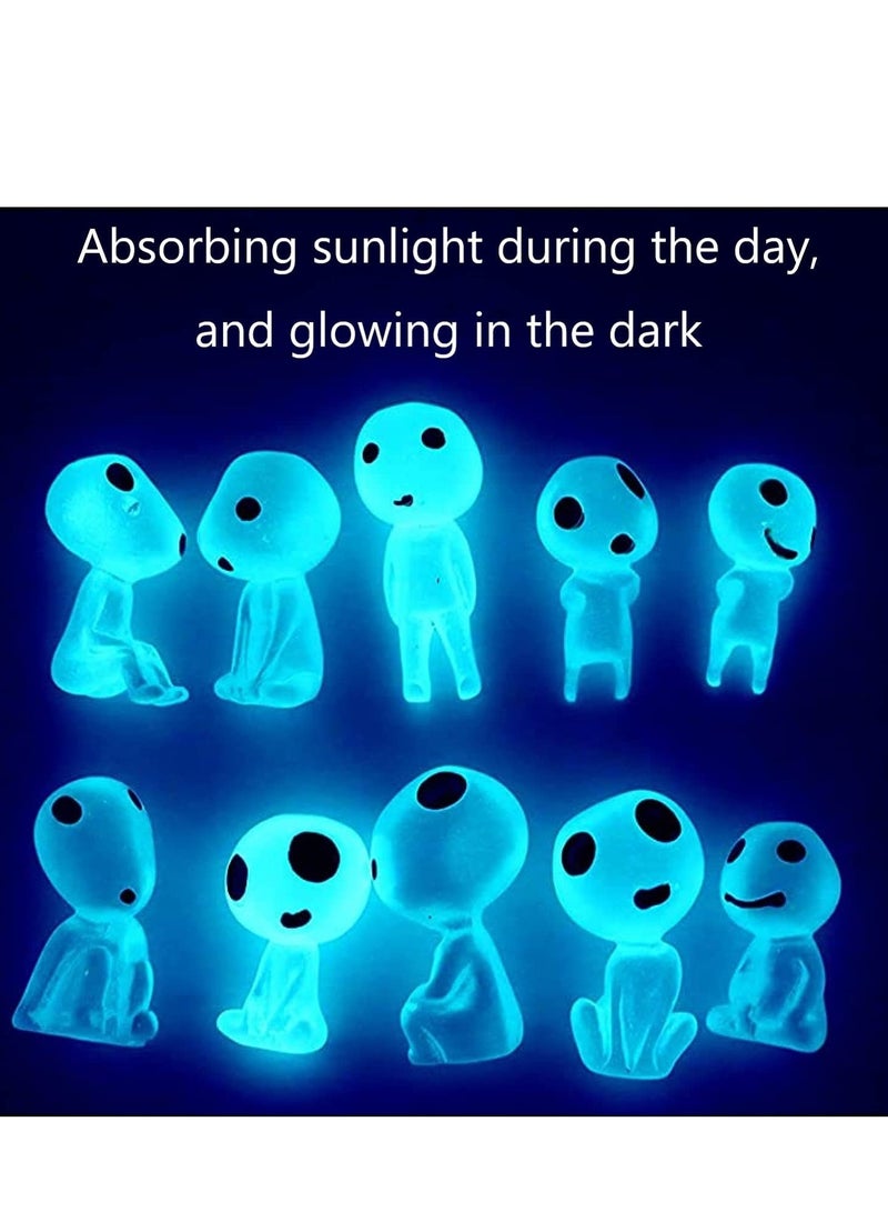Miniature Fairy Garden Glow Tree Accessories for Outdoor Patio Lawn Decoration 20PCS - Image 3