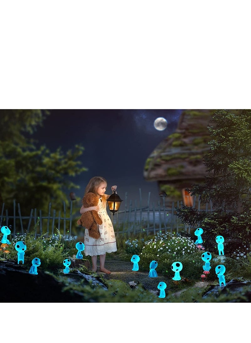 Miniature Fairy Garden Glow Tree Accessories for Outdoor Patio Lawn Decoration 20PCS - Image 2