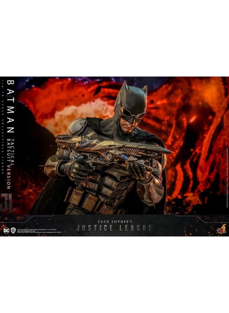 Hot Toys Batman (Tactical Batsuit Version) Sixth Scale Figure - 911795 TMS085 - Dc Comics / Zack Snyder's Justice League  - Image 4