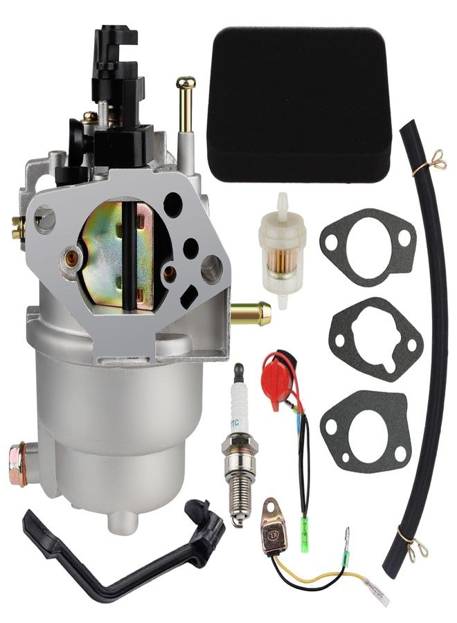 HUZTL Carburetor for Generac GP5000 GP5500 GP6500 0J58620157 5KW 5.5KW 6.5KW 389cc Generator 0G8442A111 Carb with Air Filter Tune Up Kit - Image 1