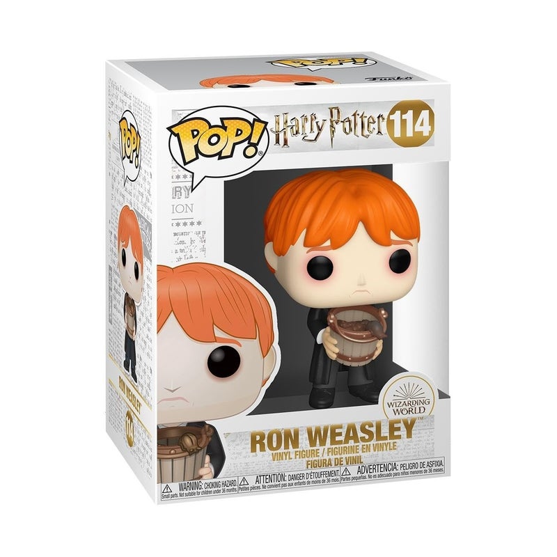 Funko Pop Harry Potter Harry Potter Ron Puking Slugs with Bucket - Image 3