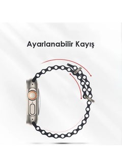 Polhammobile Polham 38MM Marine Loop Silicone Band Compatible with Apple Watch 1-2-3, Ultra Light and Comfortable Strap  - Image 3