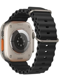 Polhammobile Polham 38MM Marine Loop Silicone Band Compatible with Apple Watch 1-2-3, Ultra Light and Comfortable Strap  - Image 1