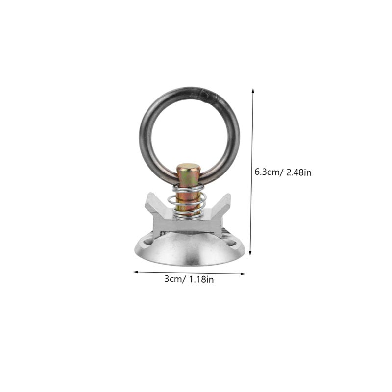 Heavy Duty Bolt Tie Down Anchor Kit Quick Release Round Fittings for Car Trunk Motorcycle Cargo - Image 3