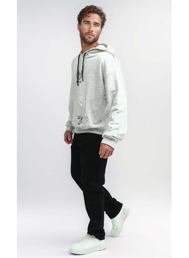 RAVIN Heather Slip On Off-White Comfy Hoodie - Image 5