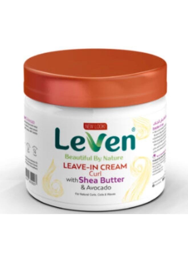 LEAVEN LEAVE-IN CREAM Curl with Shea butter and Avocado 250 ml  - Image 1