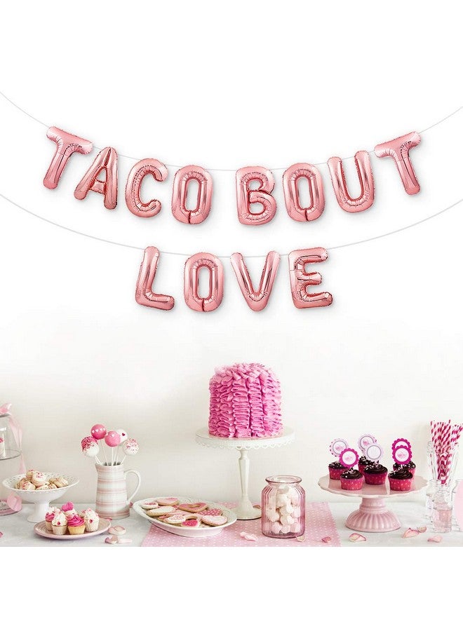 PartyForever Big Taco Bout Love Balloons Bachelorette Party Decorations Kit Bridal Shower Party Balloons & Supplies Hen Party Decorations Set - Image 5