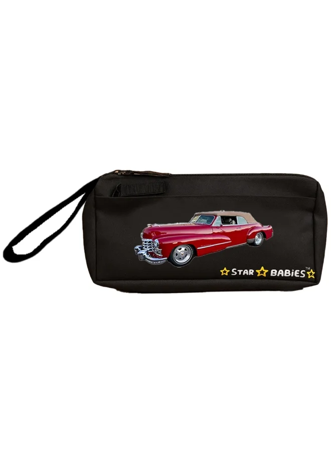 ستار بيبيز Star Babies - Double Zipper Pencil Case - Retro Car