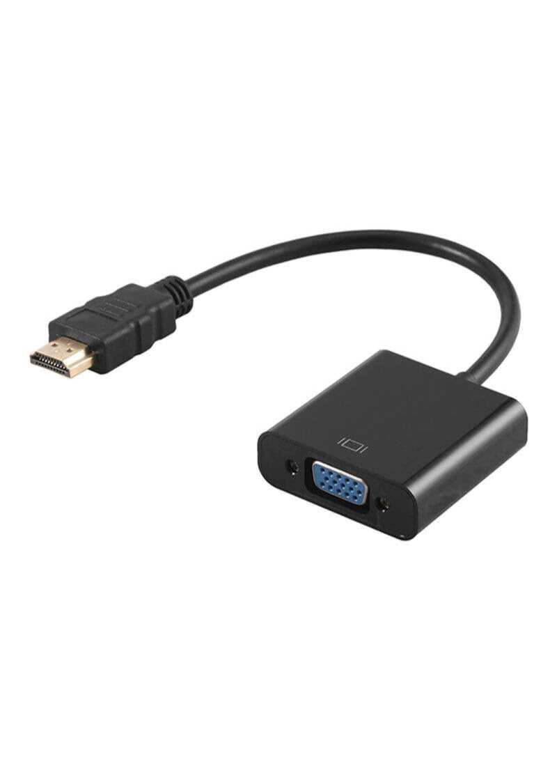 HDMI Male To VGA RGB Female Converter 23.5centimeter