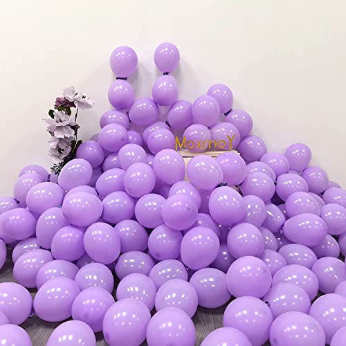 atorakushon Purple and Golden Happy Birthday Paper Banner With 100Pc Purple Pastel Latex Balloons Decoration For Boys Girls Boyfriend Girlfriend Cuple Kids Birthday Celebrations Decorative Items Décor - Image 4