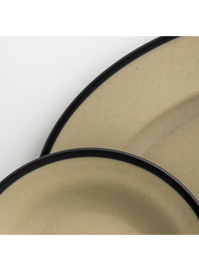 Master Gold Melamine Dinner Set 40 Pieces For 6 People Dishwasher Safe | Melamine Plates Set | Healthy Melamine Dinner Set - Image 5