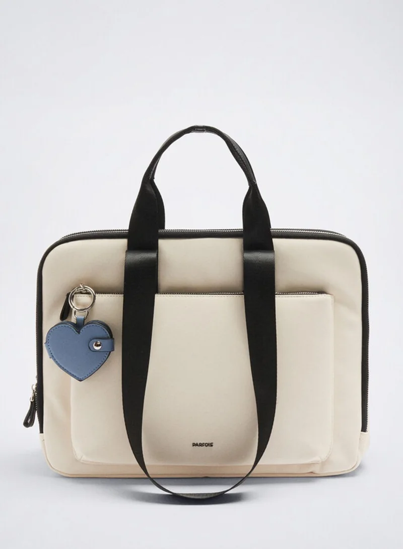 PARFOIS Nylon Briefcase Laptop Bag