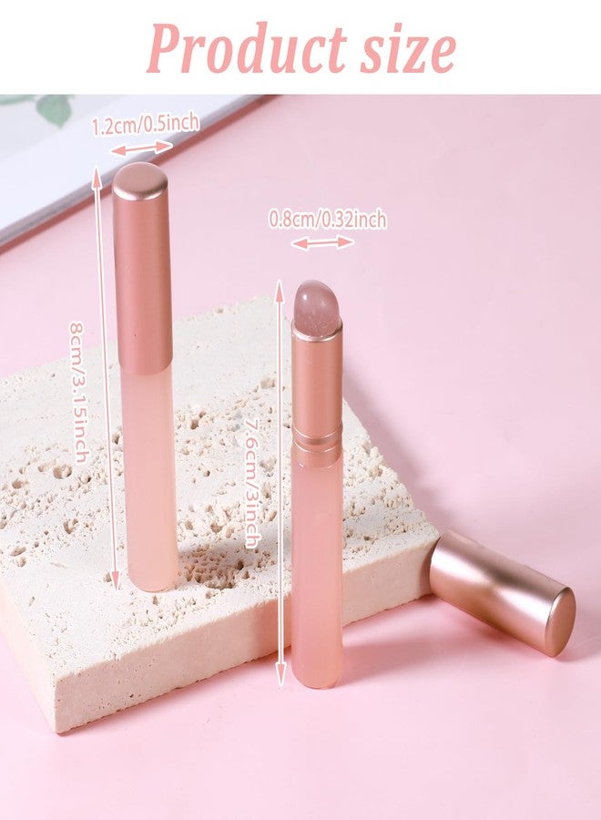Hariendny 2pcs Silicone Lip and Concealer Makeup Brushes, Premium High Elastic Silicone Brush Set, Lip Mask Applicator Silicone Lip Brush, Reusable Cosmetic Tools for Lipsticks, Lip Balm, Concealer and Nail - Image 4