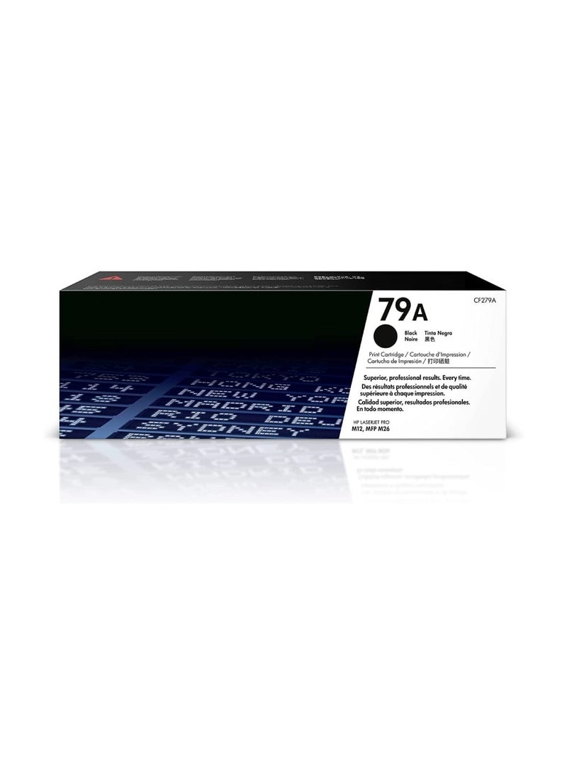 خرطوشة حبر طابعة متوافقة 79A ل HP LaserJet Pro M12w و MFP M26n  - Image 1