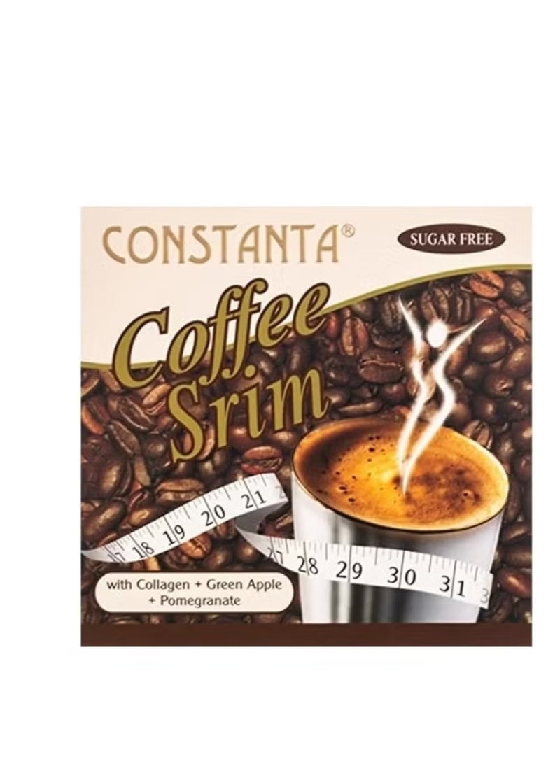 CONSTANTA Coffee Srim Instant Sugar Free Coffee Mix | Collagen Coffee Sachets - Image 4