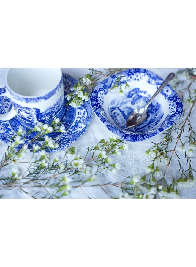 Spode Blue Italian Collection Dip Dishes | Set of 3 Mini Dipping Bowls for Serving Sauces and Side Dishes | Made of Fine Porcelain | Dishwasher and Microwave Safe | Blue/White - Image 2