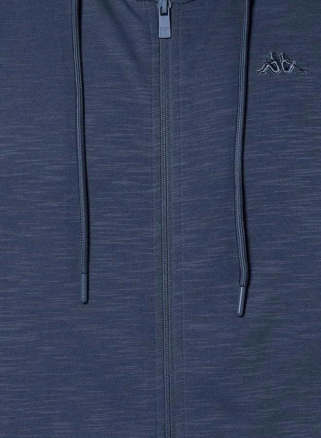Kappa BLUE Kappa Men Zip Through Hoodie for Men | Best Price UAE