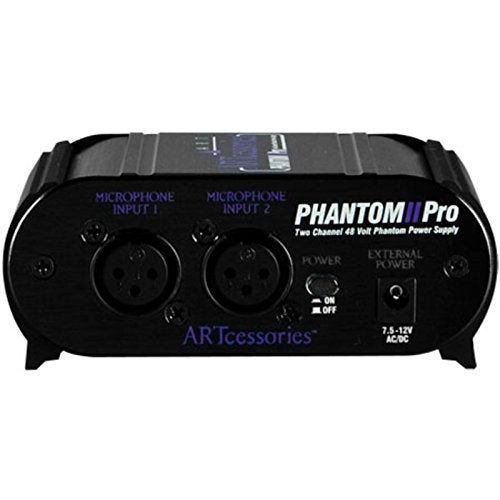 ART Phantom II Pro 2-Channel 48V Phantom Power Supply - Image 3