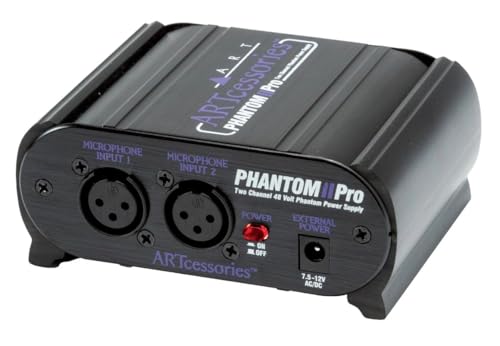 ART Phantom II Pro 2-Channel 48V Phantom Power Supply - Image 4