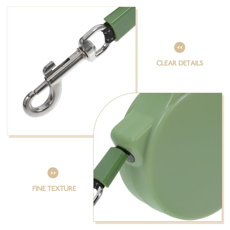 Heavy Duty Retractable Dog Leash 3 Meters With Reflective Tape Pause System For Outdoor Walking - Image 4