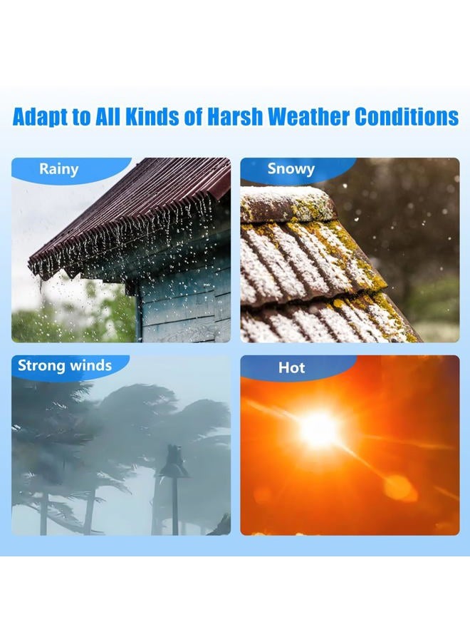 Bghdas 76001 Radon Vent Cap for 3-inch Schedule 40, Roof Vent Cover for PVC Pipe, Protects from Rain, Snow, Leaves and Animals, Protects Radon Fan Motor and Pipe, for Radon Fan Pipe/Flue Pipe/Roof Pipe - Image 3