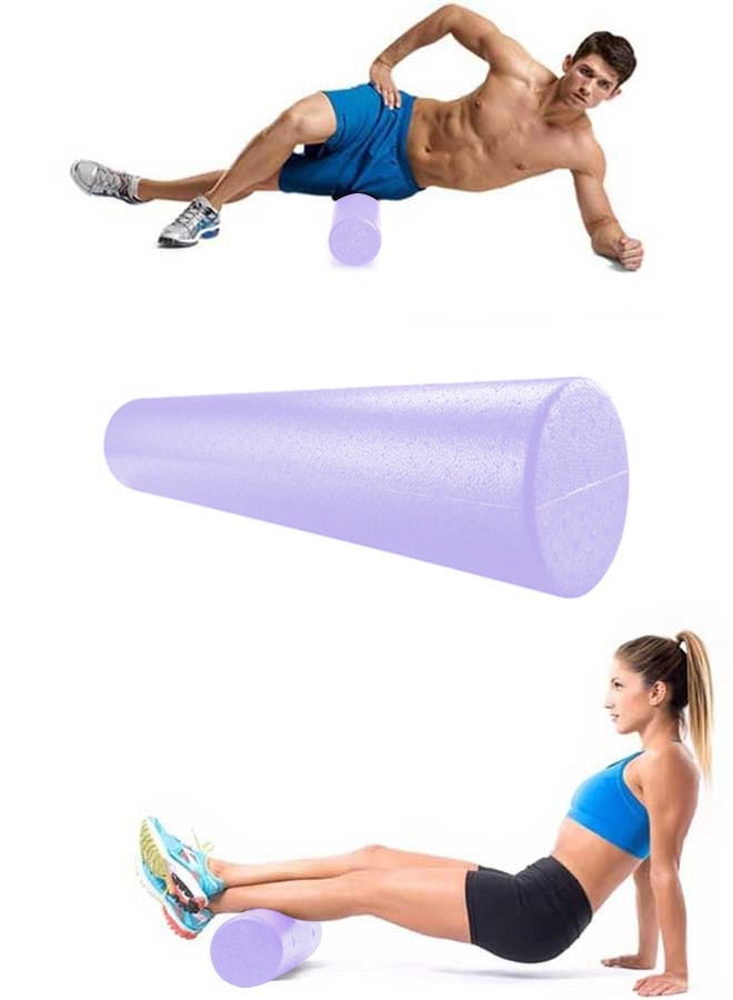 RAWAID High Density Yoga Foam Roller for Back Legs Exercise Massage Muscle Recovery and for Pain Relief Great for Fitness Enthusiasts of all Levels 60Cm Perfect for Developing Core and Stamina - Image 1