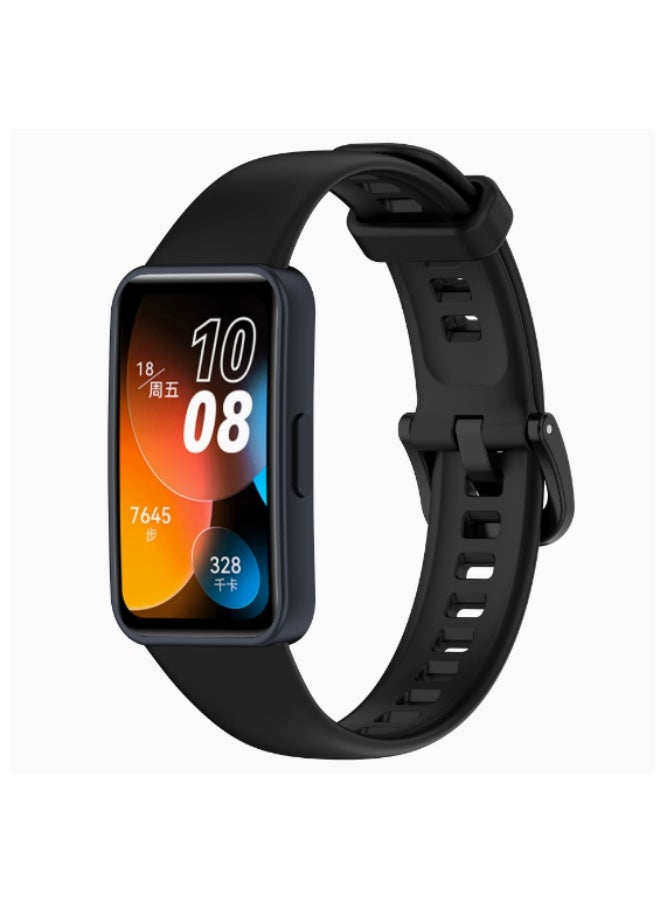 Silicone Watchband For Huawei Band 8 Huawei Band 9 Strap Smartwatch Wristbandbracelet Wriststrap Sport Replacement  - Image 2