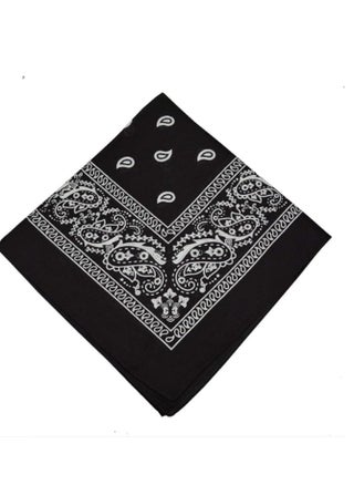Paisley design polyester bandana, black - unisex for summer - pzsku/Z99F72BCD1588CE6227A2Z/45/_/1715353766/8c15e9df-6f50-438f-8abd-2d8f53de5b6c