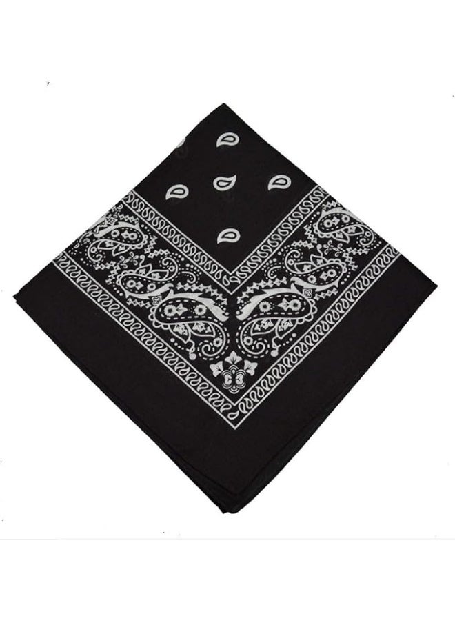 Paisley design polyester bandana, unisex for summer - Image 3