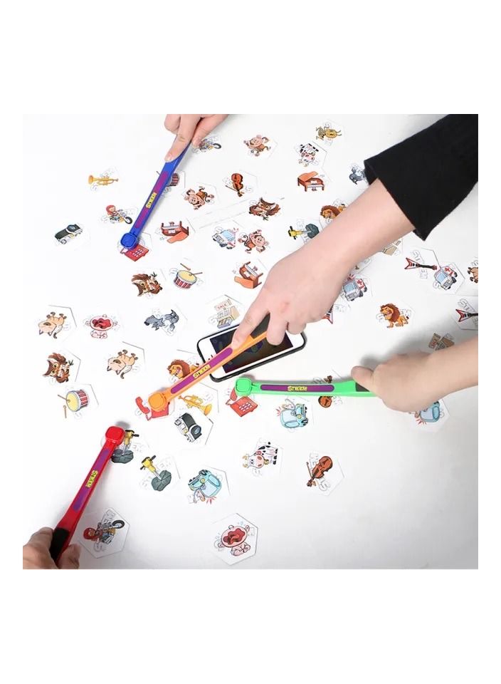 لعبة تحدي Stik'Em Slap Stick، لعبة ممتعة، لعبة عائلية - Image 3
