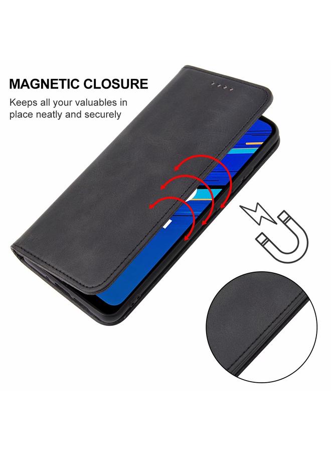 S-TOP Case For Samsung Galaxy M32 5G Magnetic Closure Leather Phone Case - Image 5
