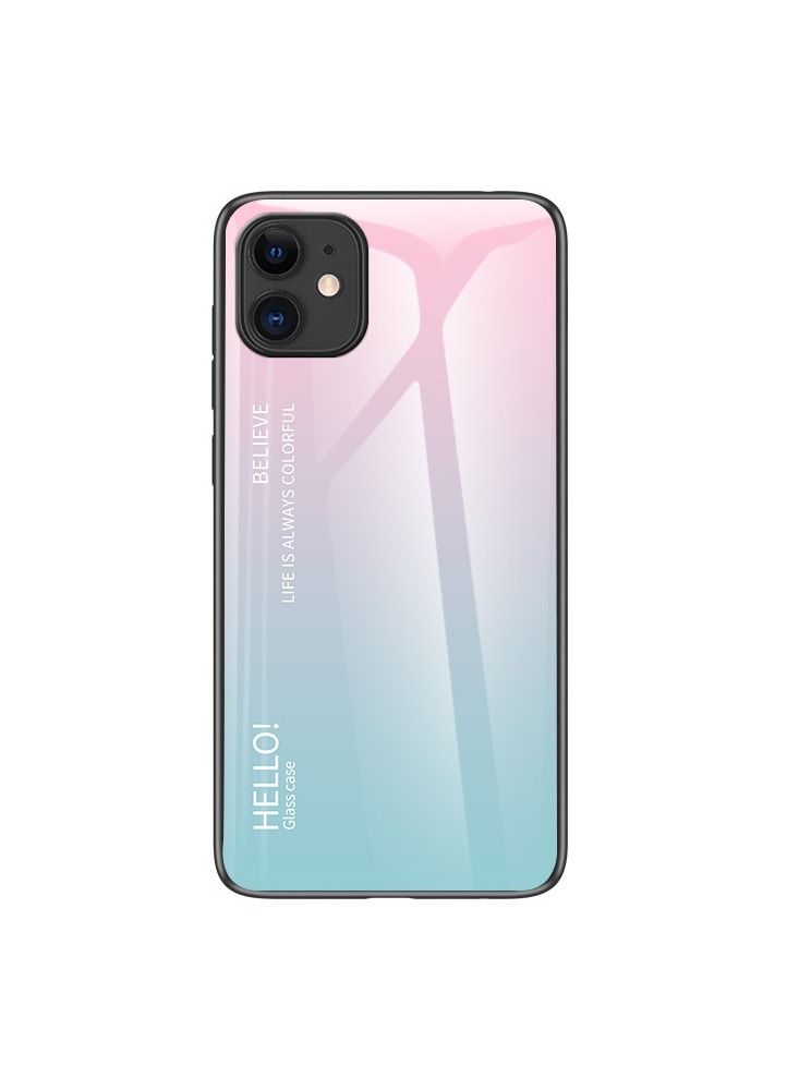 Hello Gradient Glass Protective Phone Case
