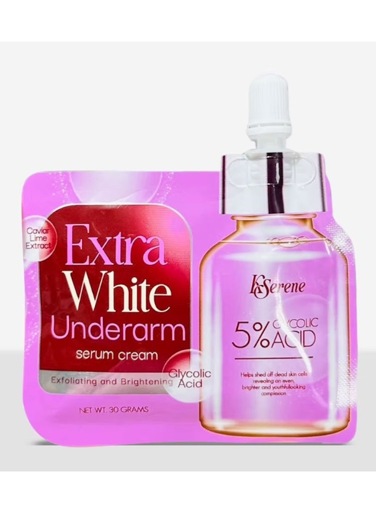 kserene كسرين سيروم كريم تحت الإبط الأبيض الإضافي 30 جرام - Image 2
