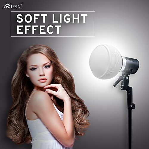 HIFFIN D25 Professional Flash Accessories Kit Universally Compatible | Flash Diffuser | Bounce | Grid| Gel | Grip & Sphere (3 in 1 Mount Adapter) - Image 4