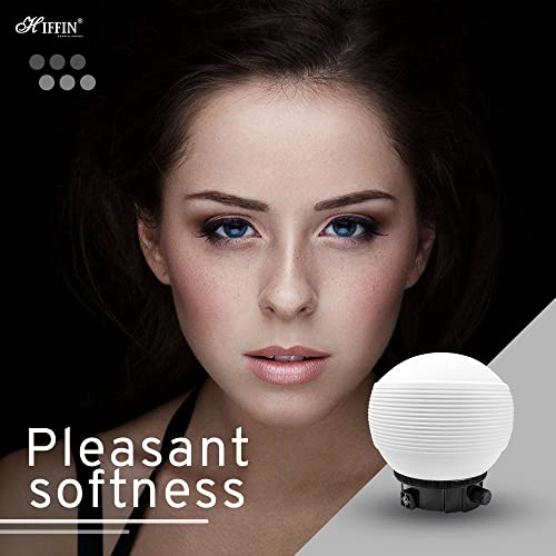 HIFFIN D25 Professional Flash Accessories Kit Universally Compatible | Flash Diffuser | Bounce | Grid| Gel | Grip & Sphere (3 in 1 Mount Adapter) - Image 5