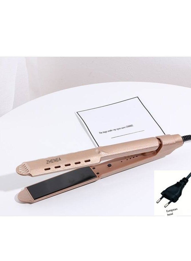 general 2-in-1 Ionic Hair Straightener & Curling Iron – Dual Styling with Ceramic Plates - Image 1