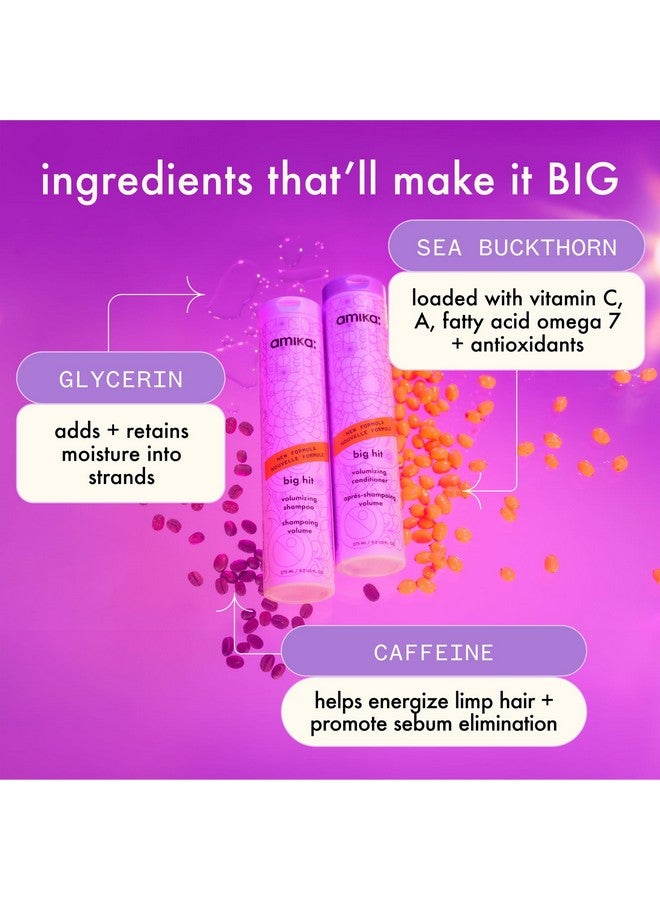 Amika big hit volumizing conditioner, 275ml - Image 4