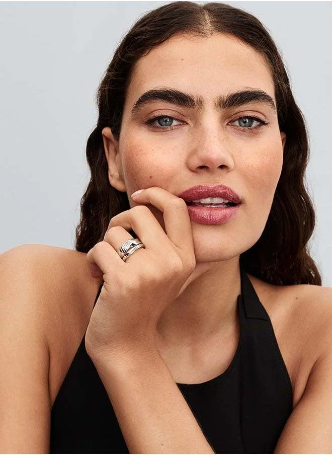 PANDORA Twisted Double Ring