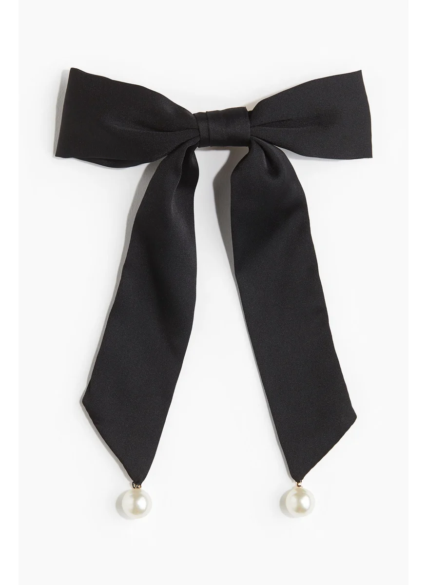 اتش اند ام Bow-Decorated Hair Clip