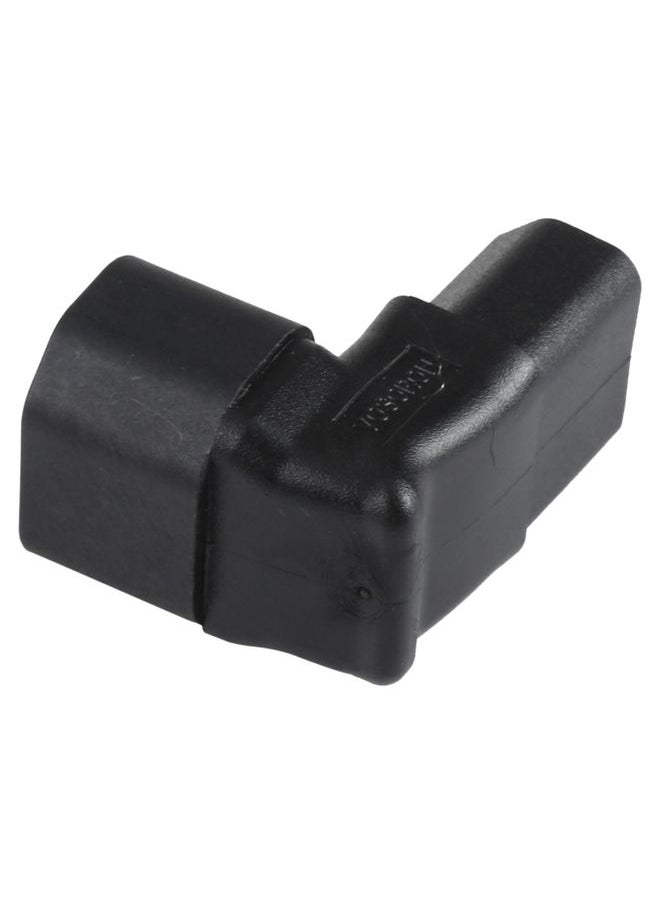 BURAQ - C13 to C14 Elbow (Up) AC Power Plug Adapter Converter Socket - Image 1