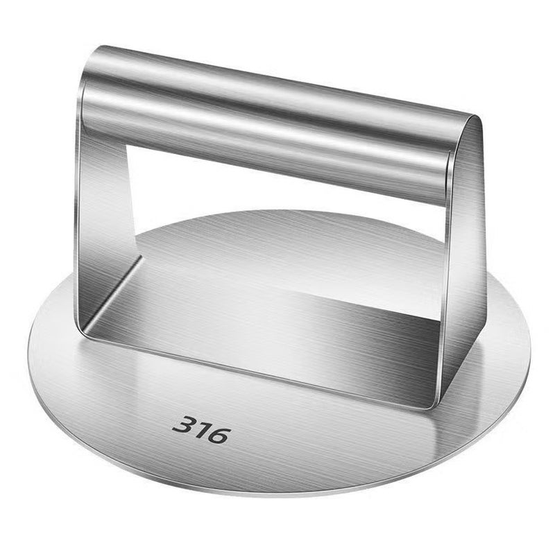 Stainless Steel Pancake Presser Thickened Hamburg Meat Presser Manual Meat Cake Presser Meat Presser Meat Mold Meat Steak Full Platform - Image 5
