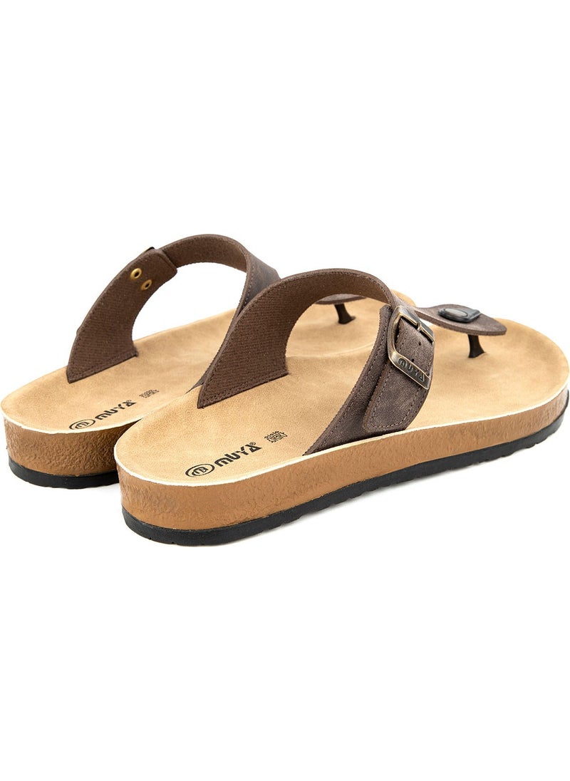 MUYA Orthopedix Snipe Anatomical Adjustable Buckled Flip-Flops for Men 31331  - Image 5