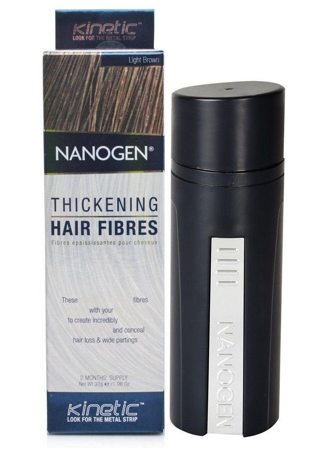 Nanogen - Thickening Hair Fibres Light Brown 30 Gms - Image 1