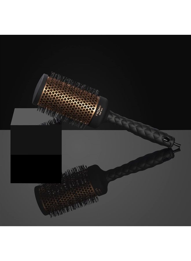 Diane Fromm Heat Duo Copper + Ceramic Thermal Round Brush 1.75" Barrel Size - Image 2