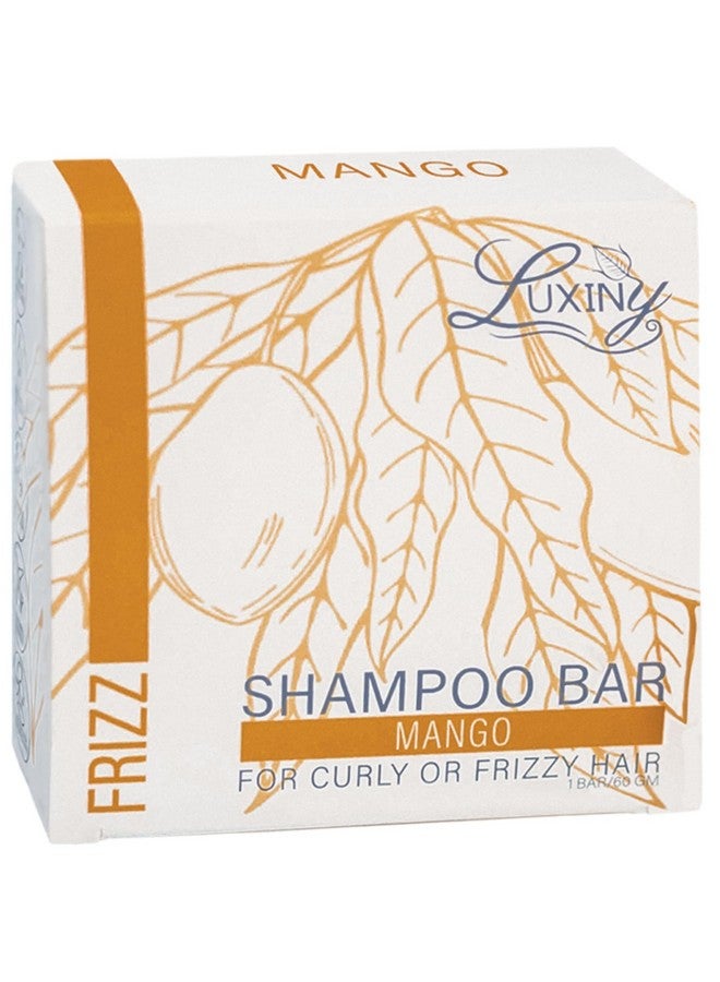 Luxiny Shampoo Bar, Natural, Made In Usa, Up To 60 Washes, Vegan, Sulfate Free, Mango, 2.2 Ounce, Shampoo Bar All Hair - Image 1