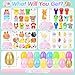 SevenQ Prefilled Easter Eggs 48 Pcs with Squishy Toys Cars Erasers Stamps for Kids Fidget Easter Basket StuffersColorful Egg Fillers for Hunt Pinata Party Favor Bags Classroom Treasure Box Essentials - Image 4