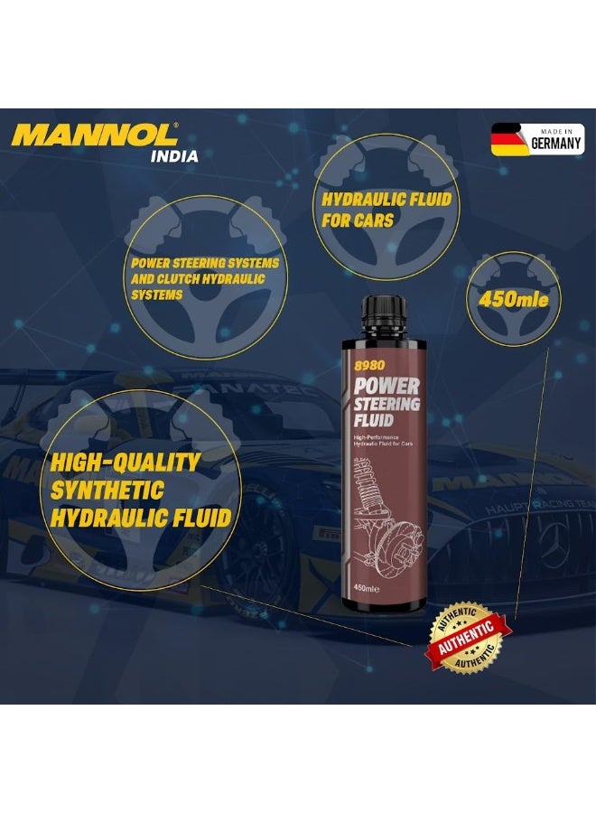 Mannol Power Steering Fluid and Clutch Hydraulic Systems - Image 4